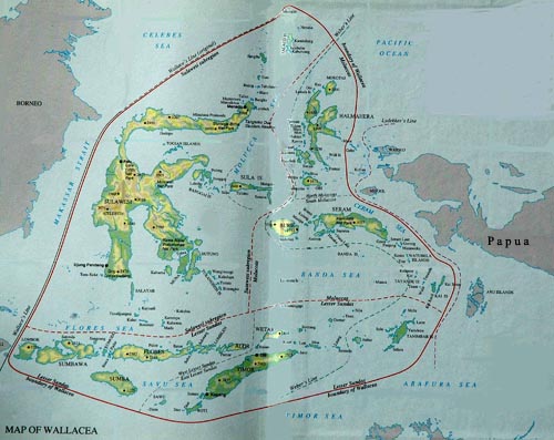 Wallacea map